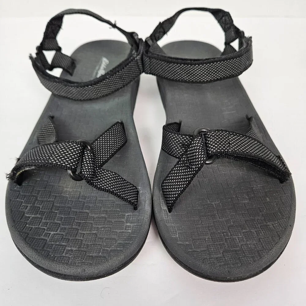 Eddie Bauer Black Strappy Water Trail Hiking Sandal 8